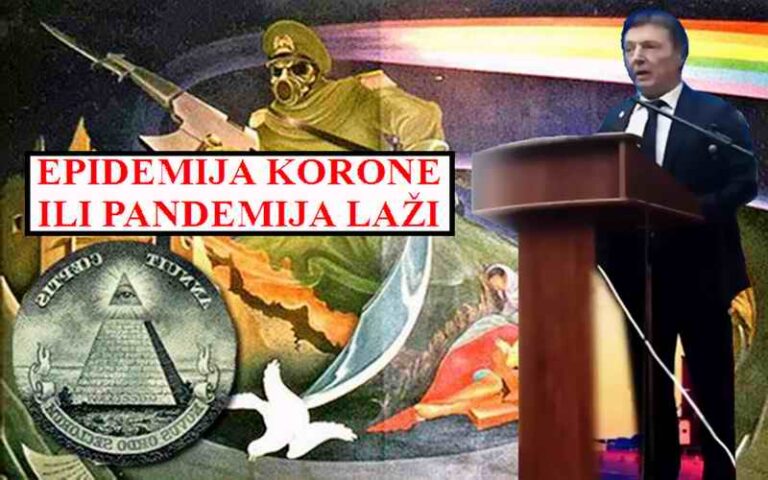 Epidemija korone ili pandemija laži