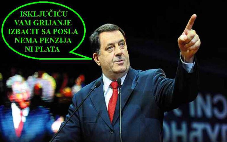 Dodik ucijenjen, ćuti o svojim najbližim saradnicima, kriminalcima i velikim narko dilerima