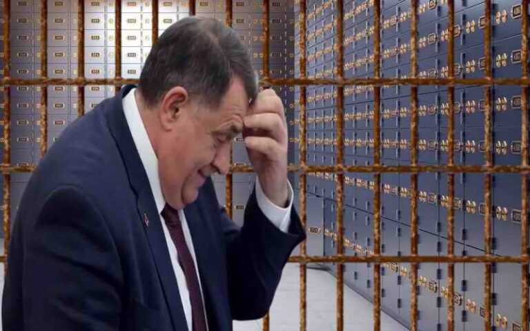 DODIKU PRIJETI KONFISKOVANJE `UŠTEĐEVINE` U EVROPI